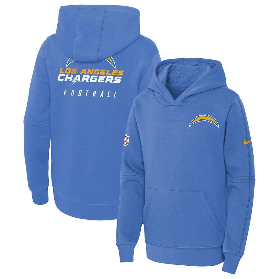 Youth 2023 NFL Los Angeles Chargers blue Sweatshirt style 1->atlanta falcons->NFL Jersey